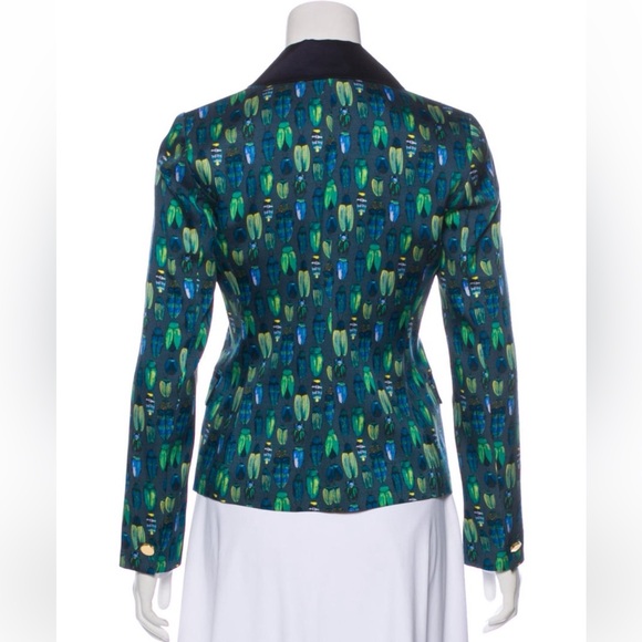 Tory Burch Printed Blazer - Picture 3 of 4